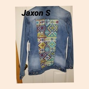 LulaRoe Jaxon Jean Jacket S NWT